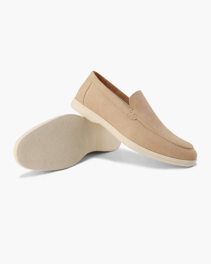 Men's Old Money Suede Slip-On Loafers