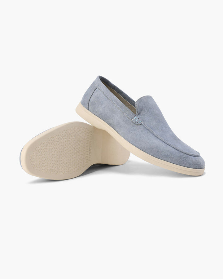 Men's Old Money Suede Slip-On Loafers
