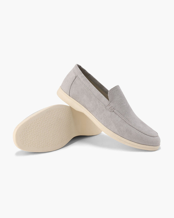 Men's Old Money Suede Slip-On Loafers