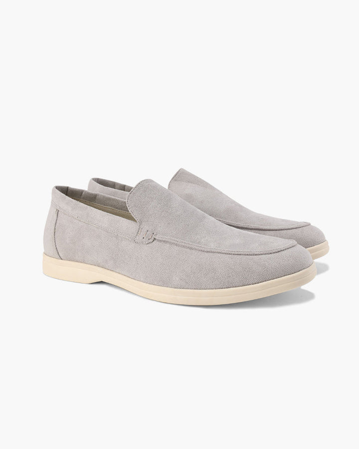 Men's Old Money Suede Slip-On Loafers