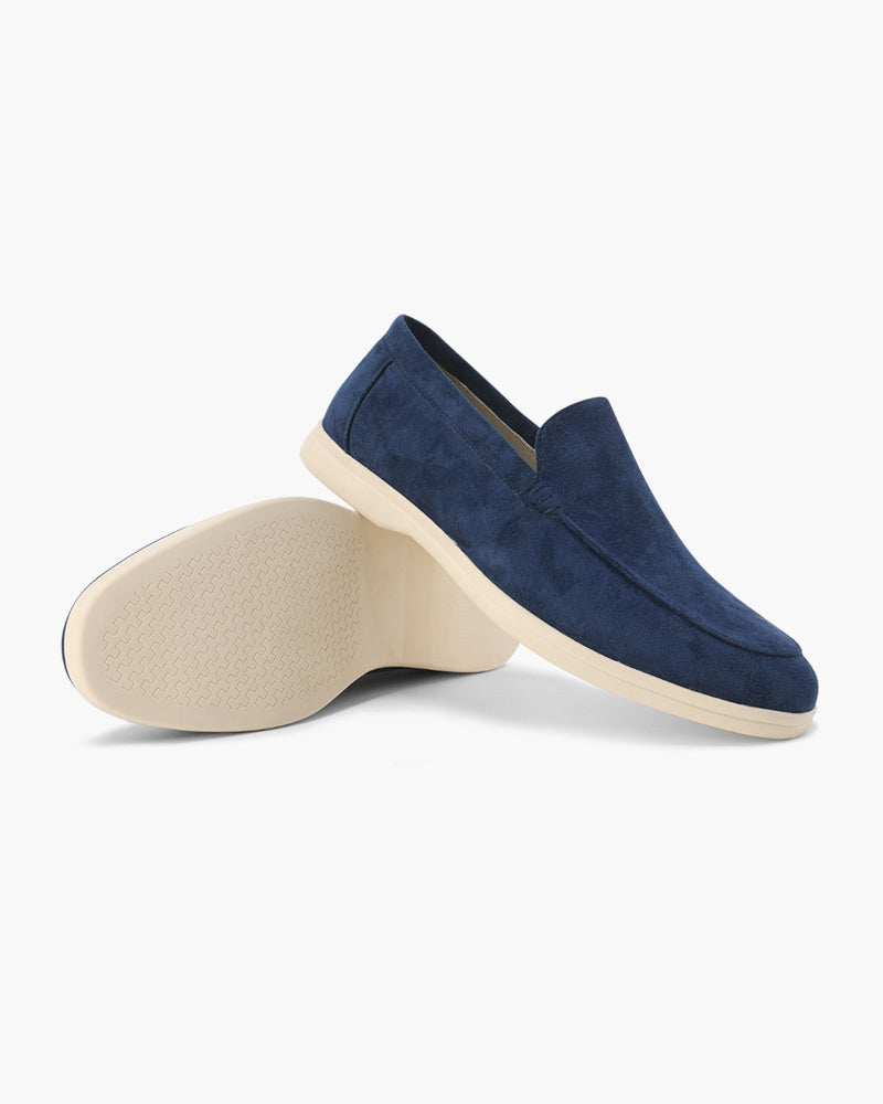 Men's Old Money Suede Slip-On Loafers