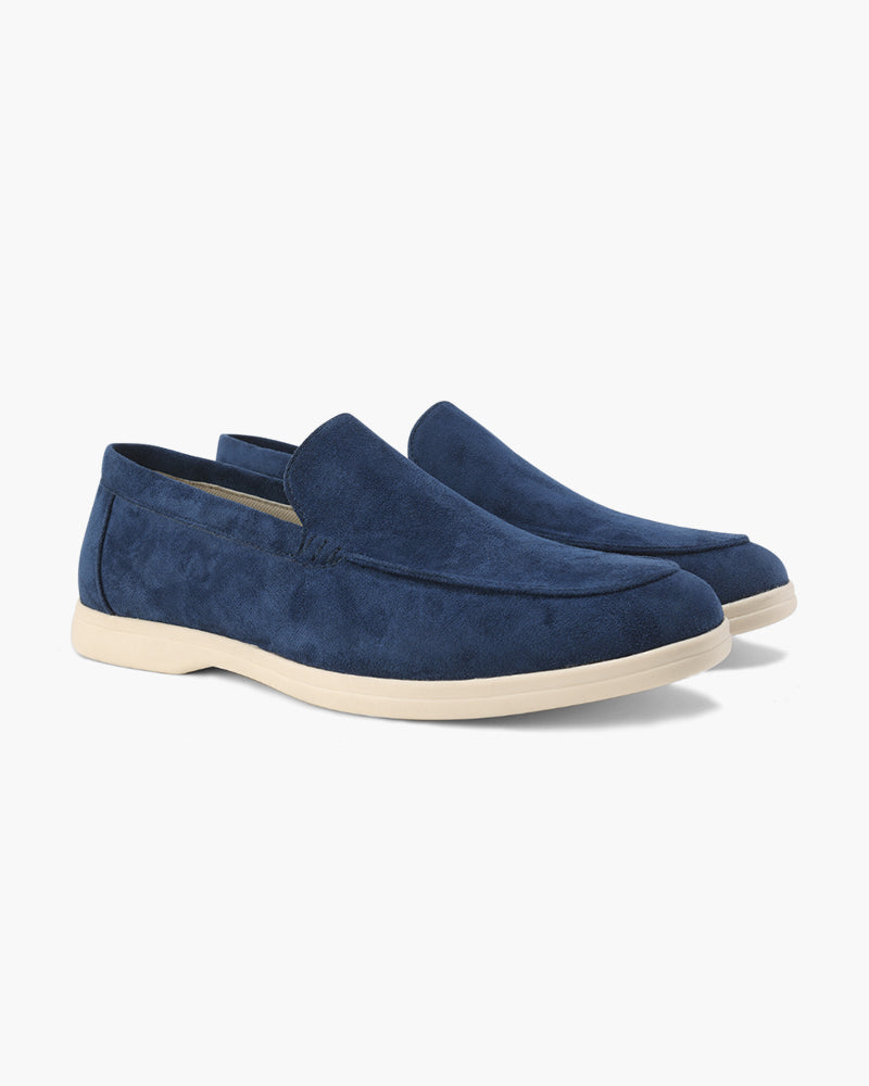 Men's Old Money Suede Slip-On Loafers