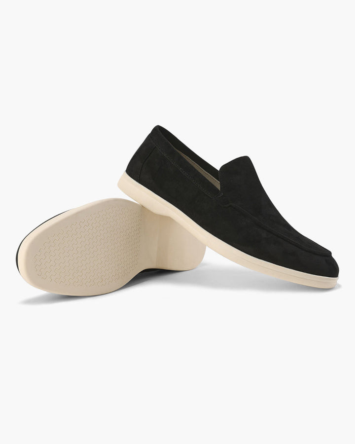 Men's Old Money Suede Slip-On Loafers
