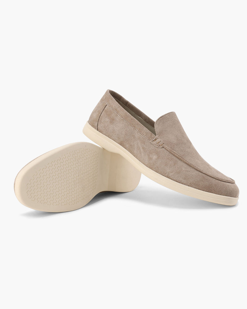Men's Old Money Suede Slip-On Loafers
