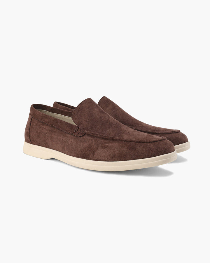 Men's Old Money Suede Slip-On Loafers