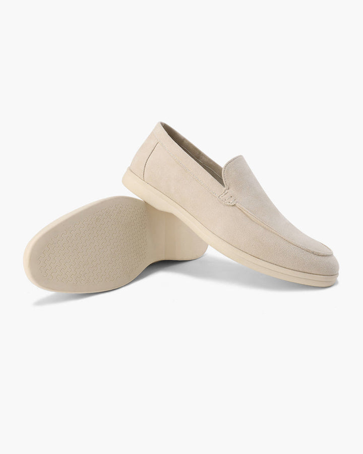 Men's Old Money Suede Slip-On Loafers